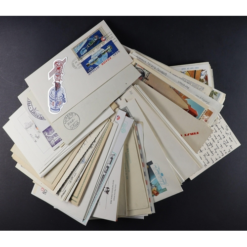 196 - COVERS in a small box, over 200 mainly philatelic covers such as FDC's, special flights, events, eve... 