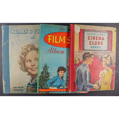 110 - FILM RELATED Comprises of 'Picture Show Annual' 1947, 'The New Film Star Album' (c. 1956), 'The Boys... 