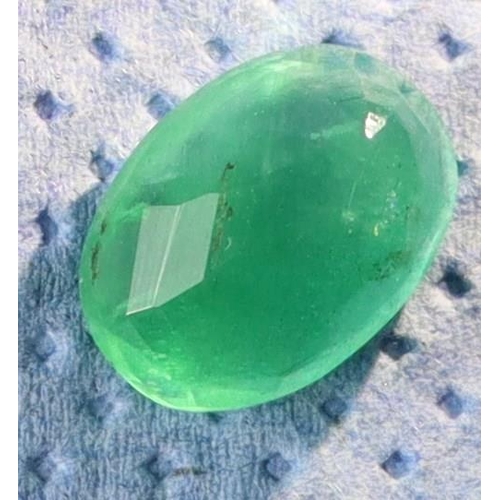 119 - GEMSTONE - EMERALD. 4.15ct. Oval shape. Lot 119 [a]