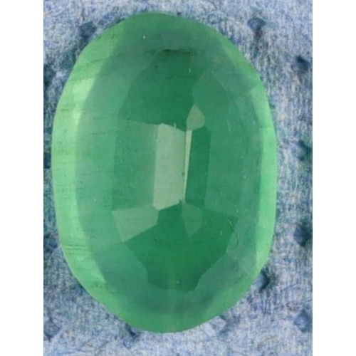 125 - GEMSTONE - EMERALD 4.15ct. Approx 12x9x6.  Lot 125 [a]