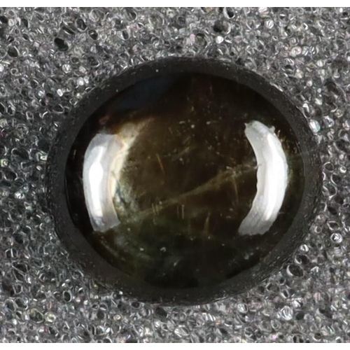 127 - GEMSTONE - GOLDEN BLACK STAR. 15.82ct. Approx 14x12x7. Lot 127 [a]