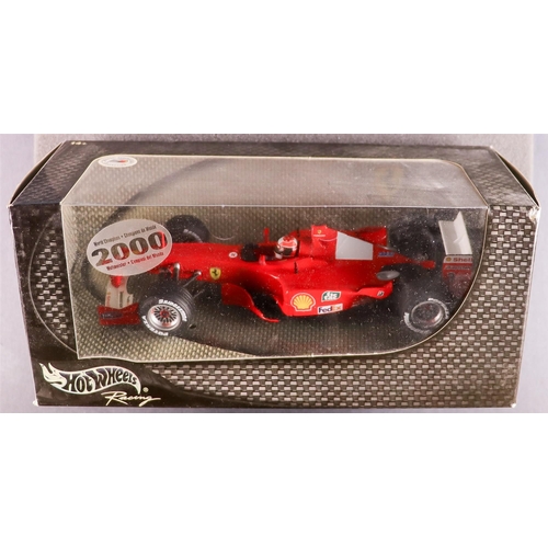 137 - HOT WHEELS RACING 2000 AND DICKIE SPIELZEUG. Includes Mika Hakkinen, Michael Schumaker and 4 others ... 