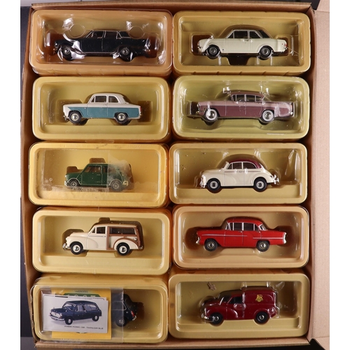 144 - LLEDO 'VANGUARD' CARS AND TRUCKS. x16 1:64,  x3 1:43, x4 'Days Gone Vanguards' 50s and 60s boxed car... 