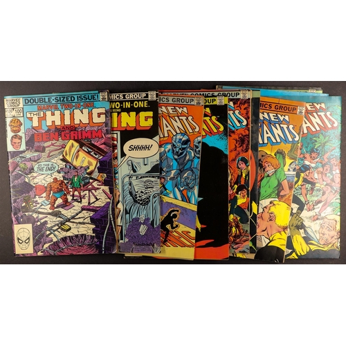 151 - MARVEL COMICS - SELECTION which includes 1982 'Warlock' (complete set 1-6), 1982-1985 (28 issues ran... 