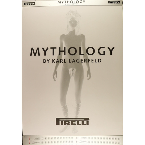 168 - PIRELLI CALENDAR 2011 'Mythology' by Karl Lagerfeld. Boxed. Very good condition. Lot 168 [a]