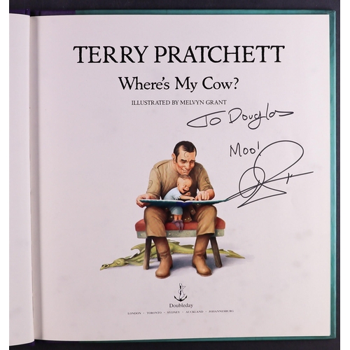 192 - TERRY PRATCHETT 'DISCWORLD' BOOKS Eleven different, incl one signed by Terry Pratchett, Discworld At... 