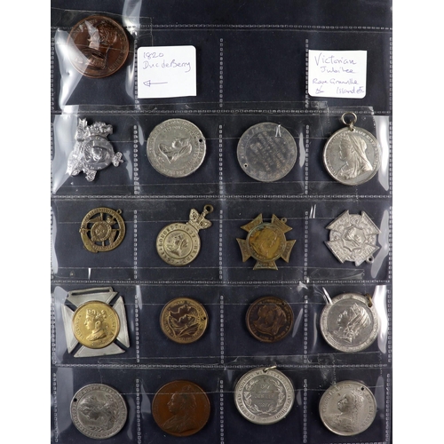 2 - 1897 DIAMOND JUBILEE MEDALS Various Queen Victoria medals incl Granville (New South Wales), plus KGV... 