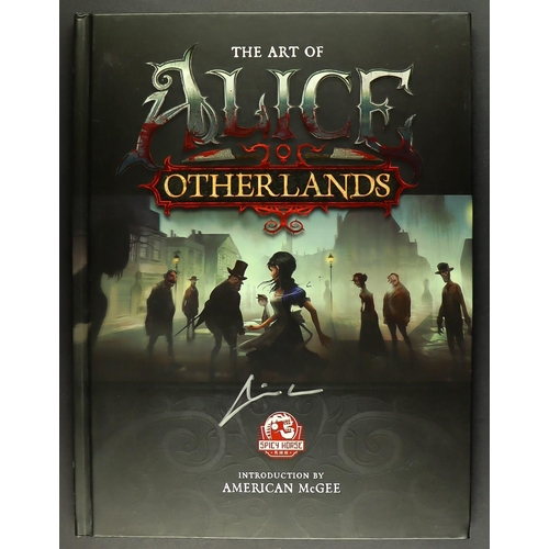 20 - BOOK - THE ART OF ALICE: OTHERLANDS by Spicy Horse with introduction by American Mcgee. Hardcover. S... 