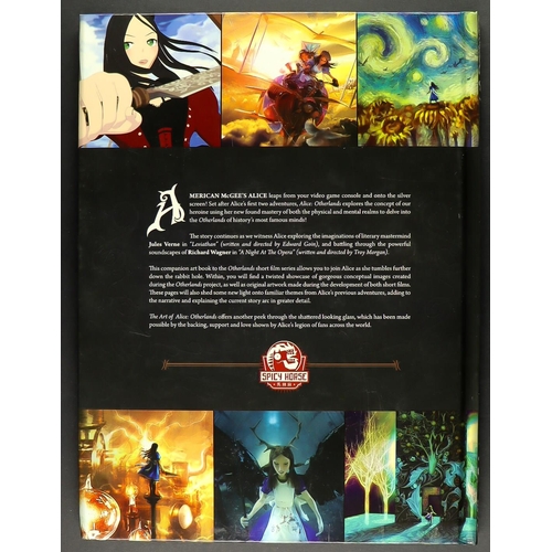 20 - BOOK - THE ART OF ALICE: OTHERLANDS by Spicy Horse with introduction by American Mcgee. Hardcover. S... 