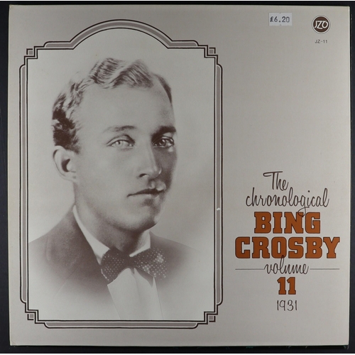 206 - VINYL RECORDS - BING CROSBY. A selection of 33 rpm albums including 'Selections from Irving Berlin's... 