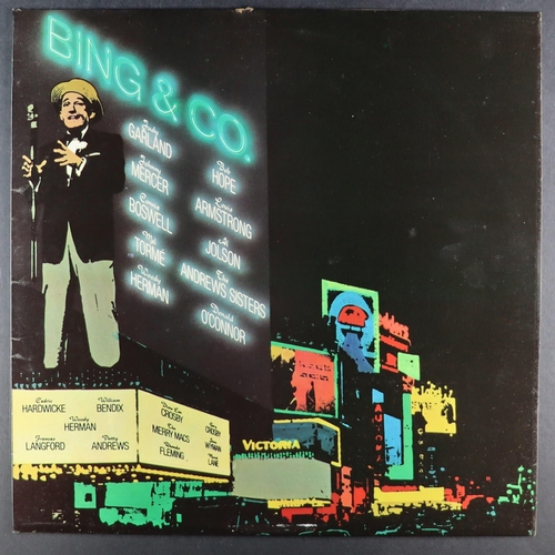 206 - VINYL RECORDS - BING CROSBY. A selection of 33 rpm albums including 'Selections from Irving Berlin's... 