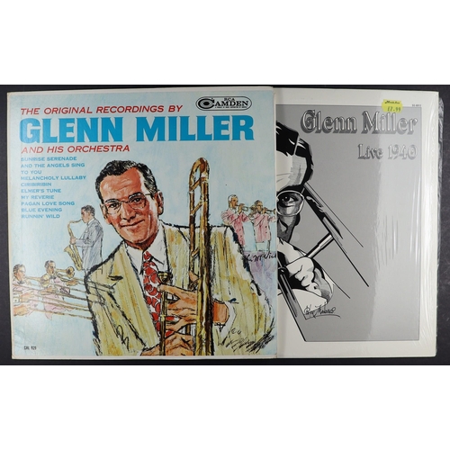 208 - VINYL RECORDS - GLENN MILLER AND OTHER ORCHESTRAL. A selection of 33 rpm albums including 'The Legen... 