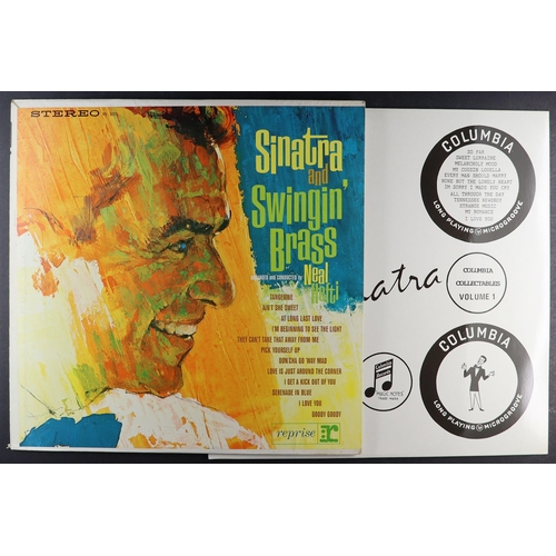 209 - VINYL RECORDS - FRANK SINATRA. A selection of 33 rpm albums including 'Come Swing with Me', 'the Uns... 