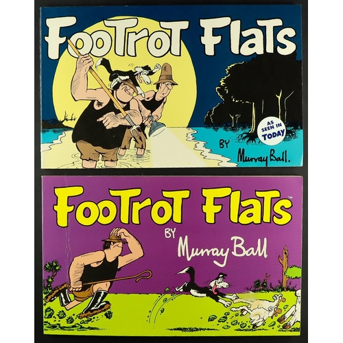 21 - BOOKS - FOOTROT FLATS BY MURRAY BALL. A selection of 39 books. Lot 21 [a]