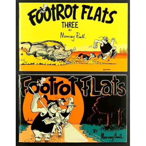 21 - BOOKS - FOOTROT FLATS BY MURRAY BALL. A selection of 39 books. Lot 21 [a]