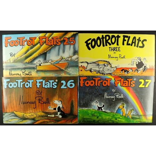 21 - BOOKS - FOOTROT FLATS BY MURRAY BALL. A selection of 39 books. Lot 21 [a]