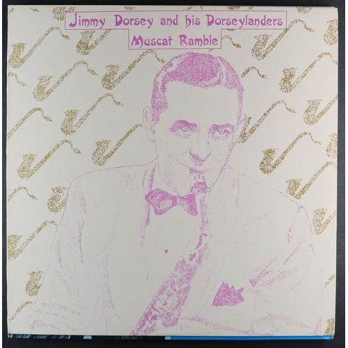 212 - VINYL RECORDS - HARRY JAMES, AL BOUDRY, JIMMY AND TOMMY DORSEY. A selection of 33 rpm albums Harry J... 