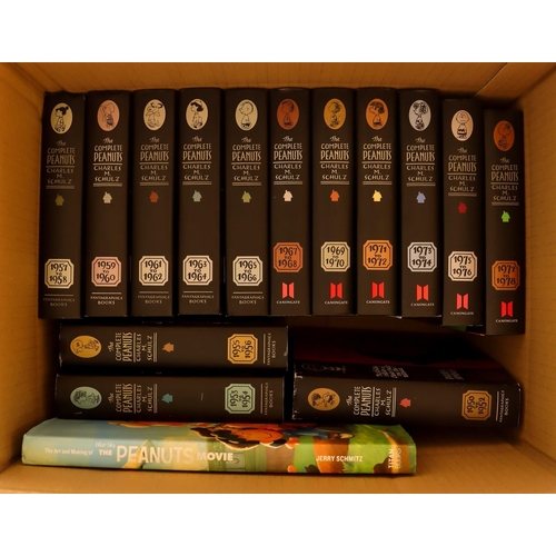 22 - BOOKS - THE COMPLETE PEANUTS 1950-1978 in 14 hardback books, very fine to off-mint. Also includes 'T... 