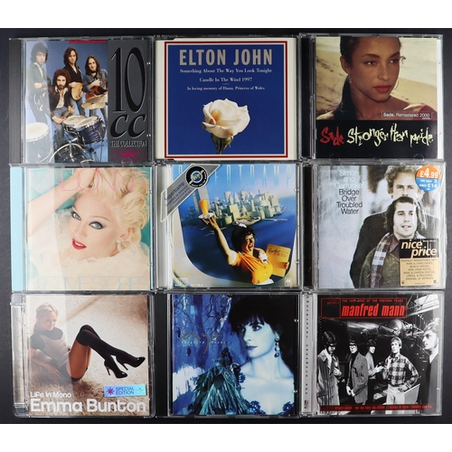 29 - CDs - ROCK AND POP. Includes Meatloaf, Cliff Richard, Elton John, Rod Stewart, Cher, Sade, 10cc, Mad... 