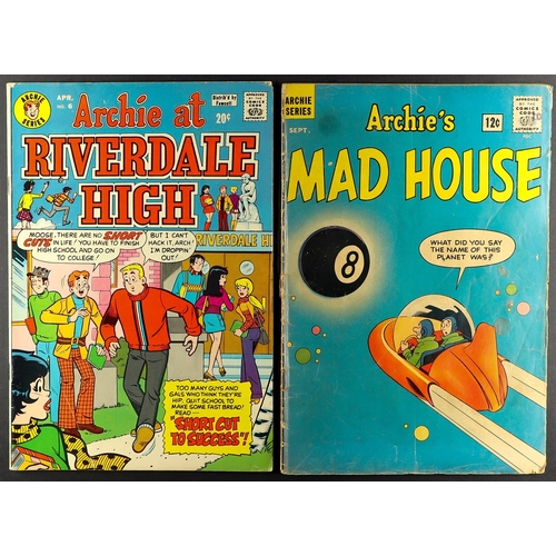 42 - COMICS  - ARCHIE SERIES. Including 1962 'Archie's Mad House' (#21, g/vg), 1966-78 'Life with Archie'... 