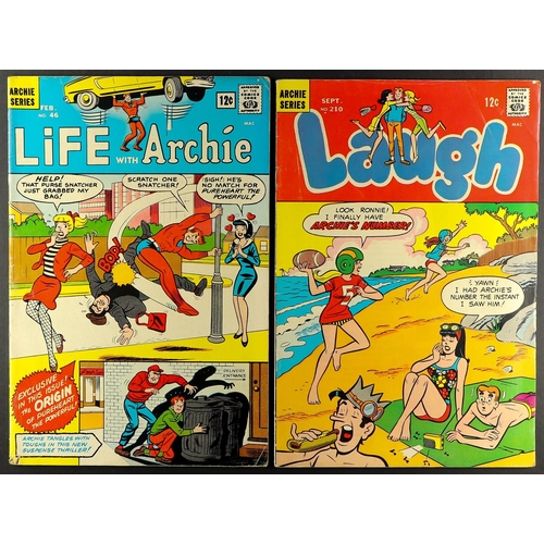 42 - COMICS  - ARCHIE SERIES. Including 1962 'Archie's Mad House' (#21, g/vg), 1966-78 'Life with Archie'... 