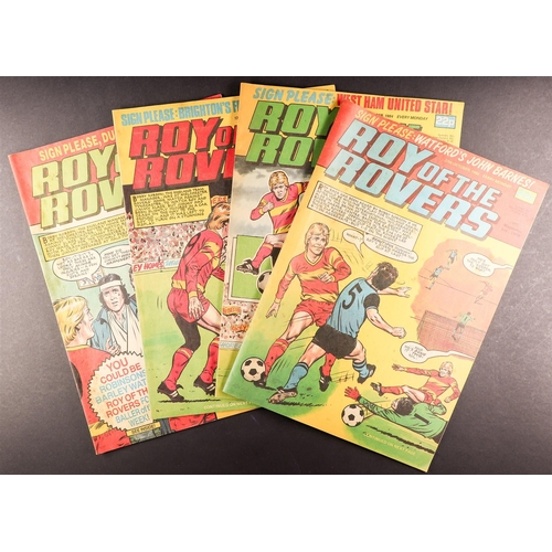 48 - COMICS - ROY OF THE ROVERS 1980 - 1984. A near complete run with only 2 noted to be missing from Nov... 