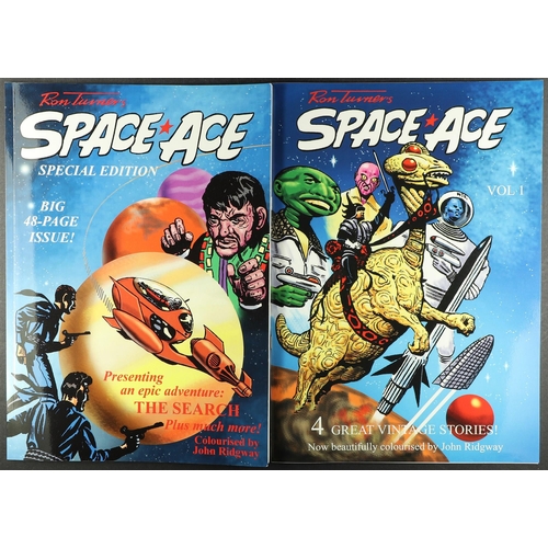 49 - COMICS - SPACE ACE BY RON TURNER. Complete set from 1 to 12. Comes with a Special Edition. Off mint.... 