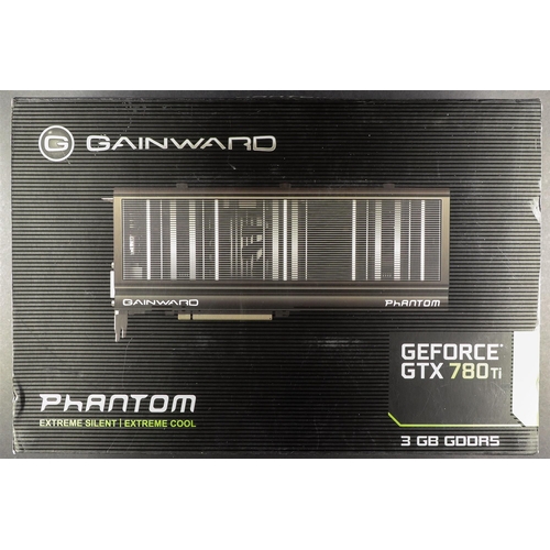 55 - COMPUTER ACCESSORIES - COOLERS. Comprises of Gainward Phantom Geforce GTX 780TI, Cooler Master CPU H... 