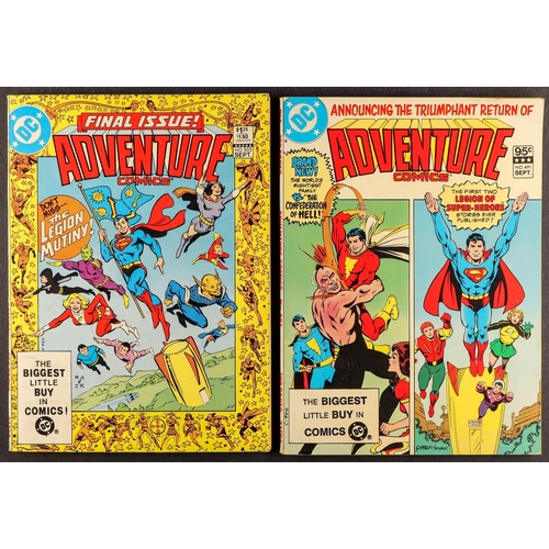 62 - DC ADVENTURE COMICS AND 'THE BEST OF' POCKET COMICS. Includes 1962-78 ' Adventure Comics' (299, 306,... 