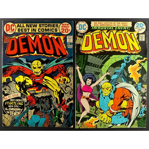 63 - DC COMICS  -THE DEMON - INCLUDING #1. Includes 1972-74 'The Demon' (1, 2, 5, 6, 8, 10, 11, 13, 15, a... 