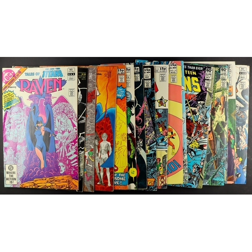 64 - DC COMICS - TEEN TITANS - INCLUDING #1. Includes 1980-83 'The New Teen Titans' (2-4, 6-8, 10-40), 19... 