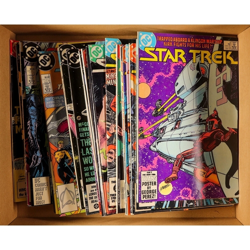 65 - DC COMICS - STAR TREK - INCLUDING #1. Includes 1984-88 'Star Trek' (1-14, 24, 27, 28, 30, 33 and 50)... 