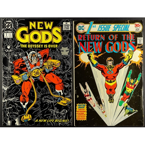 66 - DC COMICS - NEW GODS - 1971 - 1991. Includes 'New Gods' 1971-72 (1 vf, 2, 4, 5, 6 g, 8, and 9); Apri... 