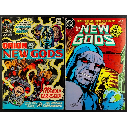 66 - DC COMICS - NEW GODS - 1971 - 1991. Includes 'New Gods' 1971-72 (1 vf, 2, 4, 5, 6 g, 8, and 9); Apri... 