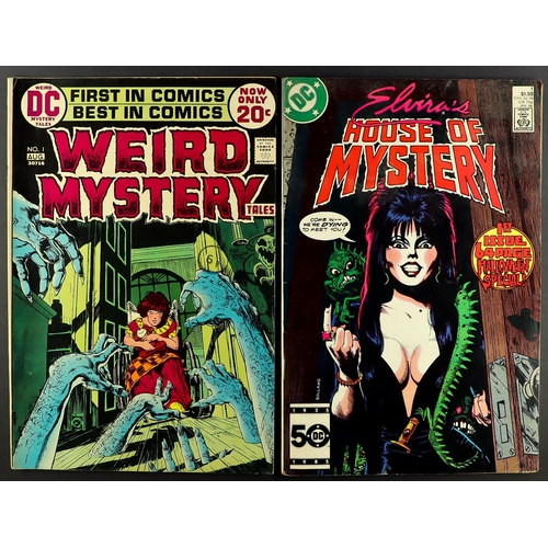 68 - DC COMICS - MYSTERY  RELATED - INCLUDING #1. Includes 1985-86 'Elvira's House of Mystery' (1, 2, 4-9... 