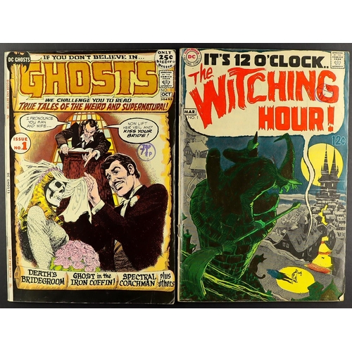 69 - DC COMICS - HORROR RELATED - INCLUDING #1 Includes 1969-78 'The Witching Hour' (#1 good, and 9 issue... 