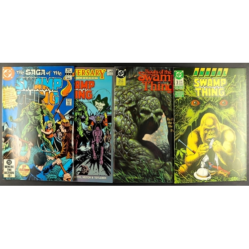 72 - DC COMICS - THE SWAMP THING 1982-90 - INCLUDING #1 and #37 (1st appearance of John Constantine). Inc... 