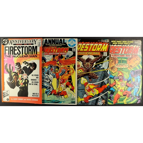 73 - DC COMICS - FIRESTORM - INCLUDING #1. Includes 1978 'Firestorm the Nuclear Man' #1 very good, 4 and ... 