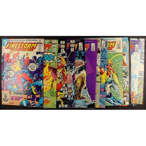 73 - DC COMICS - FIRESTORM - INCLUDING #1. Includes 1978 'Firestorm the Nuclear Man' #1 very good, 4 and ... 