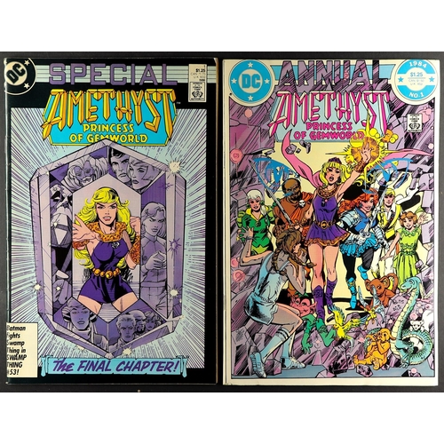 76 - DC COMICS - AMETHYST - COMPREHENSIVE COLLECTION with very few comics missing. Includes 1983-1984 'Am... 