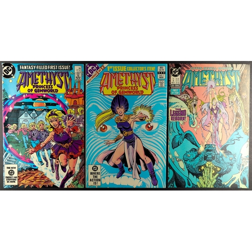 76 - DC COMICS - AMETHYST - COMPREHENSIVE COLLECTION with very few comics missing. Includes 1983-1984 'Am... 