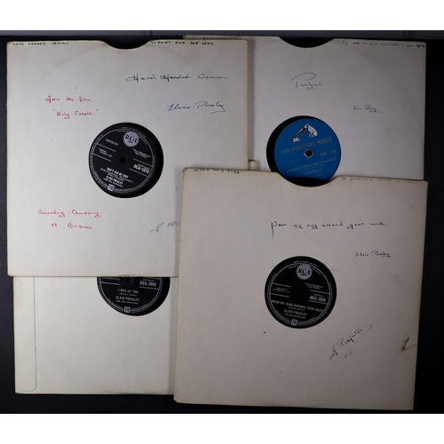 8 - 78 RPM RECORDS - ELVIS PRESLEY. 20 records from 'The King'. Includes 'Hound Dog', 'Heartbreak Hotel'... 