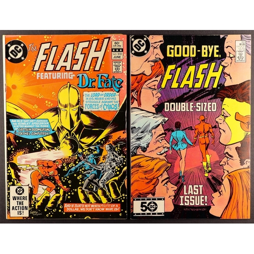 83 - DC COMICS - THE FLASH. Includes 1980 'The Flash' (289, 290, 305-350 - The Last Issue), 1987 'The New... 