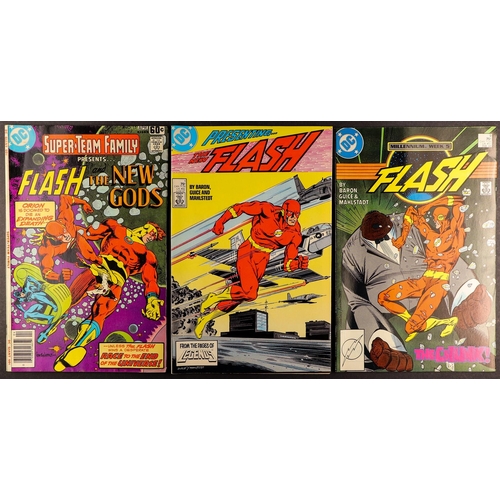 83 - DC COMICS - THE FLASH. Includes 1980 'The Flash' (289, 290, 305-350 - The Last Issue), 1987 'The New... 