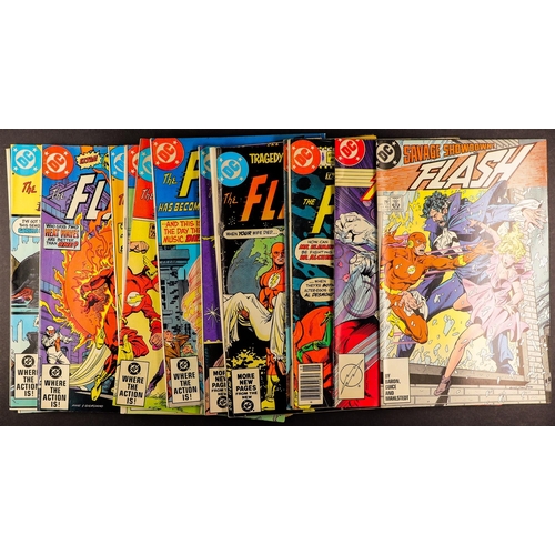 83 - DC COMICS - THE FLASH. Includes 1980 'The Flash' (289, 290, 305-350 - The Last Issue), 1987 'The New... 