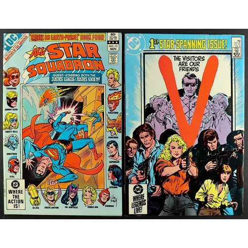 85 - DC COMICS - SELECTION WHICH INCLUDES #1s. Comprising of 1981-86 'All Star Squadron' (1-3, 11, 14, 15... 