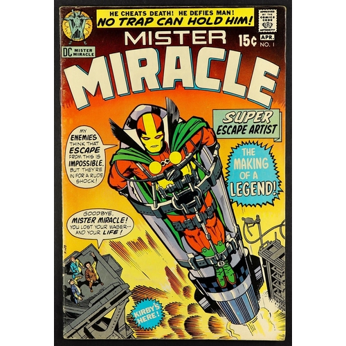 87 - DC COMICS - MISTER MIRACLE - INCLUDING #1. 18 issues from 1971 to 1978. Comprising of 1 (very fine),... 