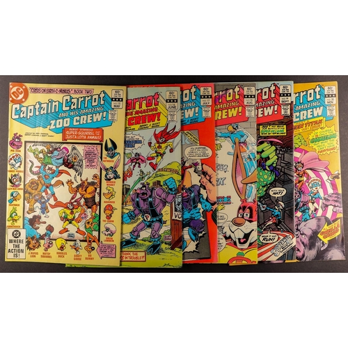 88 - DC COMICS - CAPTAIN CARROT #1-20 complete run. Generally very fine or better with issues 3 suffering... 