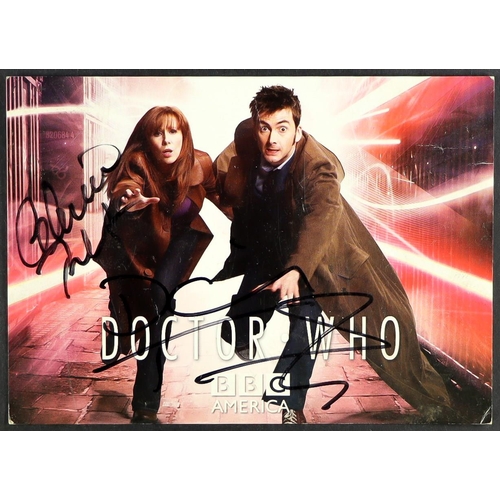 97 - DR WHO SIGNED ITEMS. Includes Advertising Poster signed by Sylvester McCoy, 'Dr Who Holiday Holiday ... 