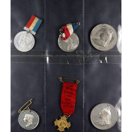 2 - 1897 DIAMOND JUBILEE MEDALS Various Queen Victoria medals incl Granville (New South Wales), plus KGV... 